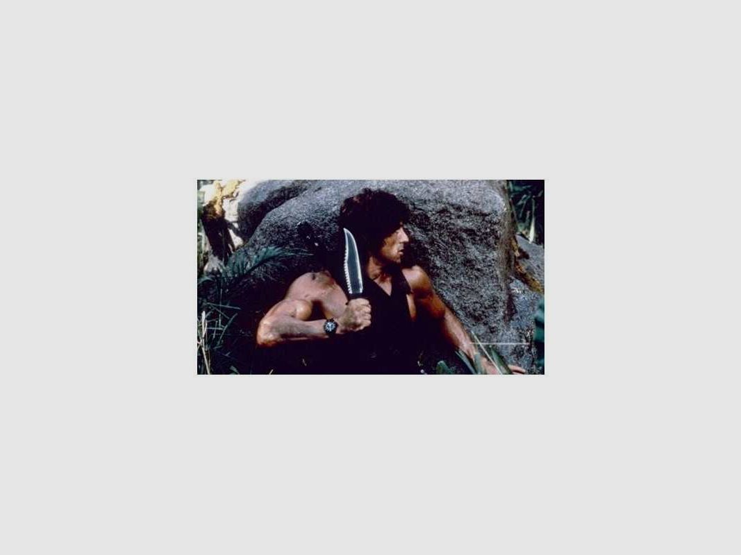 Rambo 2 First Blood Part II SE Bowie Messer Hollywood Collectibles