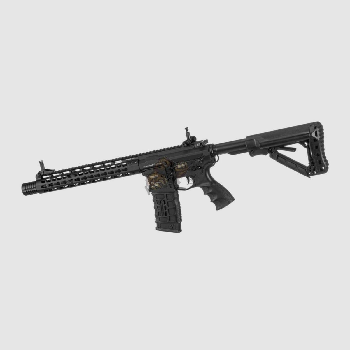 G&G GC16 Wild Hog 12" avec ETU en noir Airsoft S-AEG libre à partir de 18, image 2 sur 6