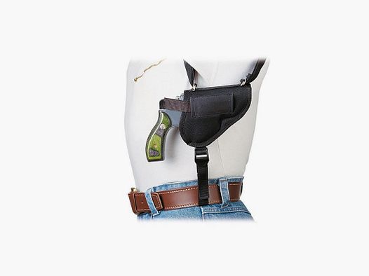 Sickinger Schulterholster Horizontal Rechtshänder- S&W J-Frame, Ruger SP 101, Colt Det., Taurus M85