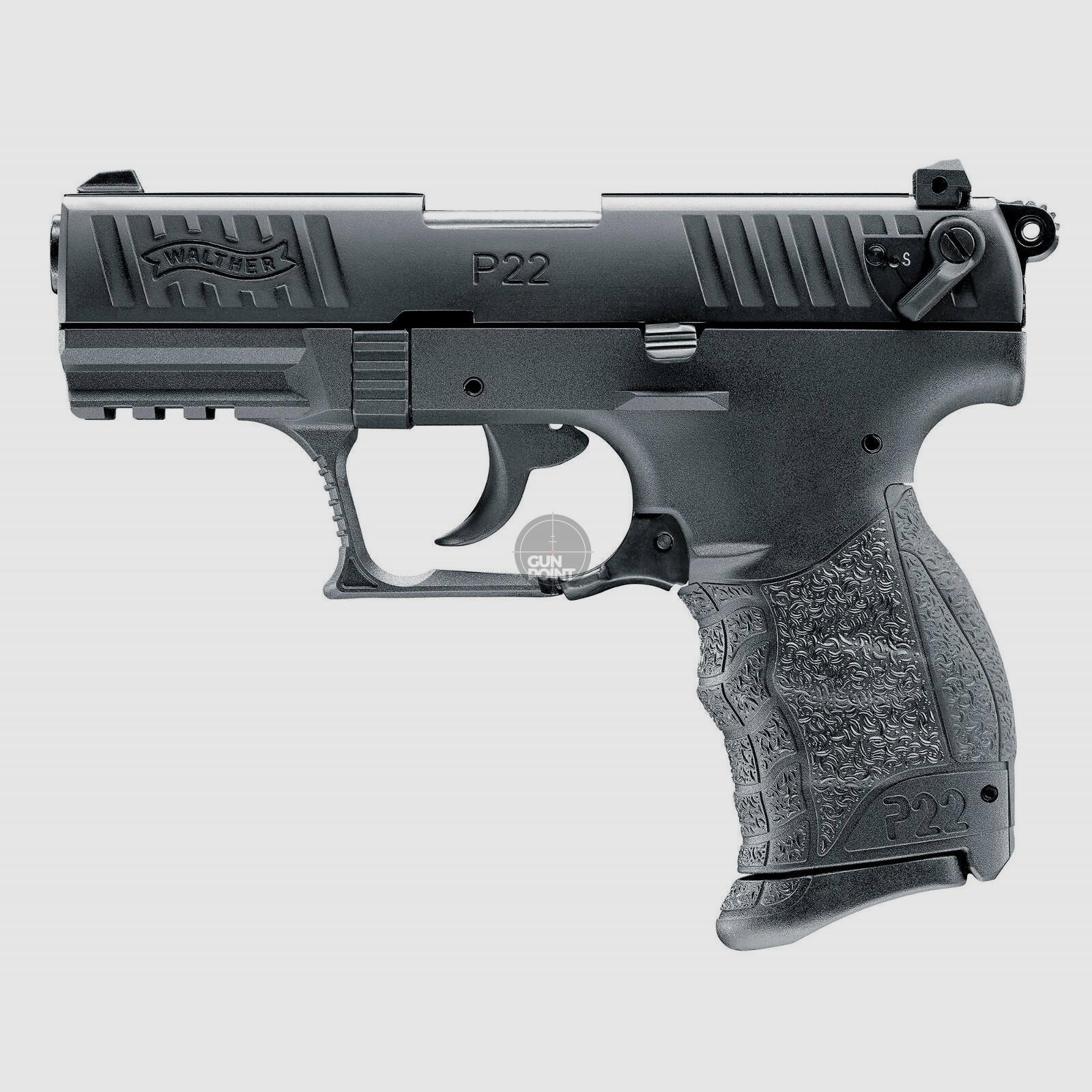 Schreckschuss - Gas Signal Pistole - Walther - P22Q - 9 mm P.A.K.