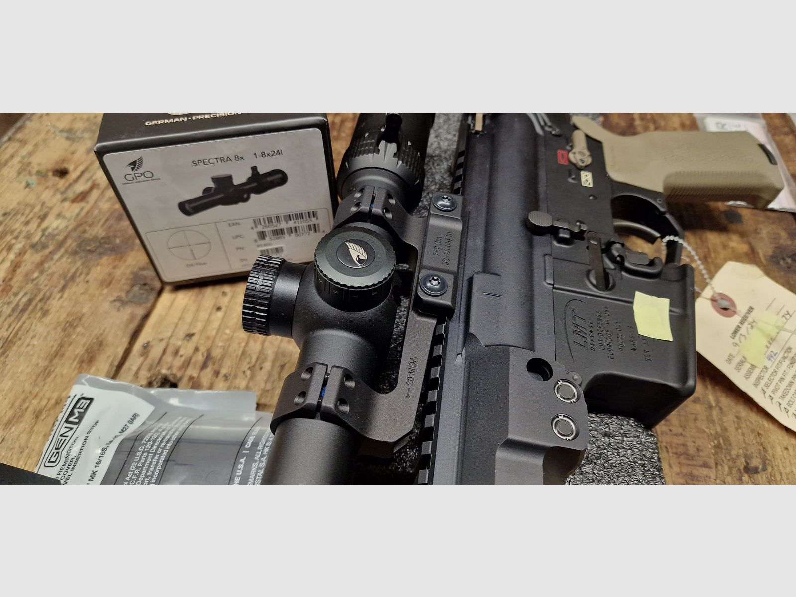 AR15 LMT DEFENSE, modelo MARS, BASEL civil, .223Rem