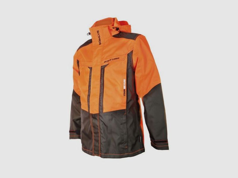 Somlys Hundef?hrer Jacke Orange/gr?n 3XL