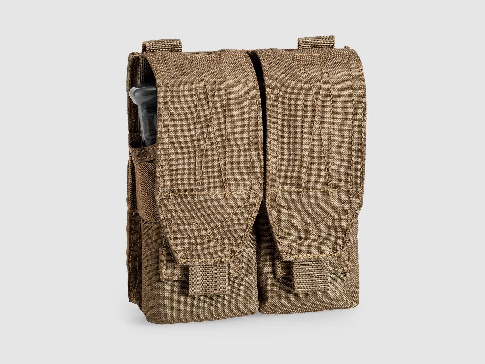 OPENLAND DOPPELTASCHEN MAGAZINHALTER M4-AK MOLLE OFFEN. VELCRO, Bild 3 von 15