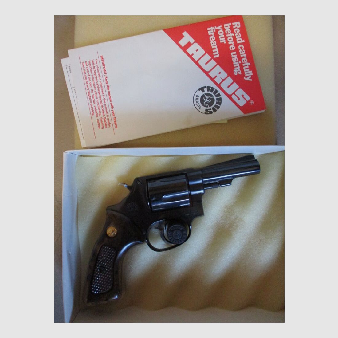 Revolver Taurus Mod. 82 3 inch loop lengte .38 speciaal 82