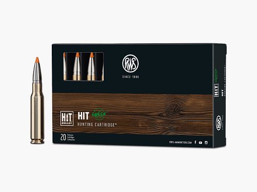 RWS 7x65R 9,1g 140GR HIT ZONDER Lood BTE20