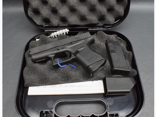 Glock 43, Pistole, Kal. 9mmLuger, Neuware aus Geschäftsauflösung