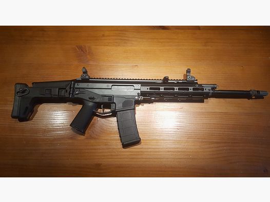 Wei-ETech MSK Open-Bolt Gas-Blow-Back 6mm BB schwarz.