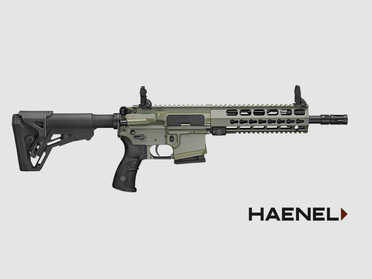 Haenel CR 223 10" .223 Rem olive