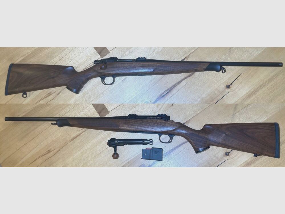 Stalowa Akcja HSL Drewniana Kolba HK 3