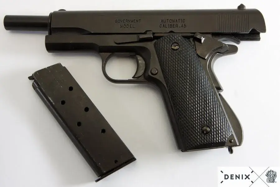 Dekorative Replik von Denix der amerikanischen Pistole M1911, Bild 4 von 8