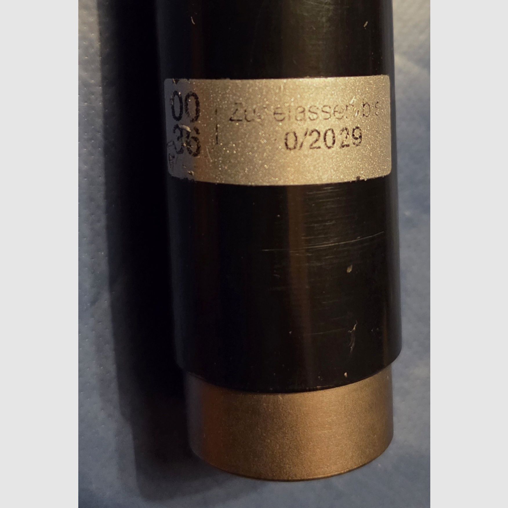 Walther LG 300 LG 400 compressed air cylinder steel 300 bar max TÜV until 2029
