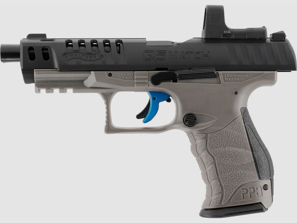 Umarex Walther Q5 Match Combo 4,5mm (.177), Diabolo, CO2