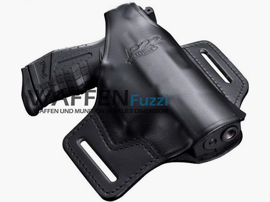 Gürtelholster Quick Defense aus Leder für Walther P22 P22Q