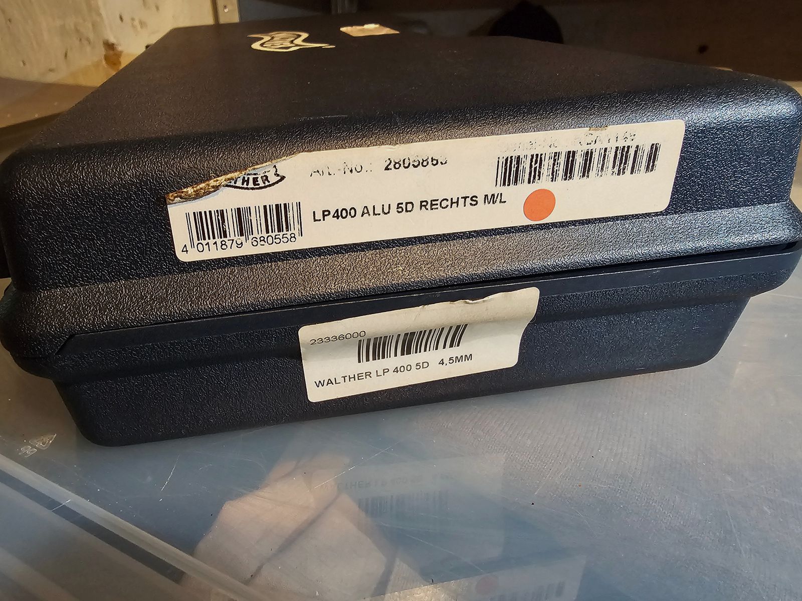 WALTHER Lp 400 Alu 5D RECHTS M/L