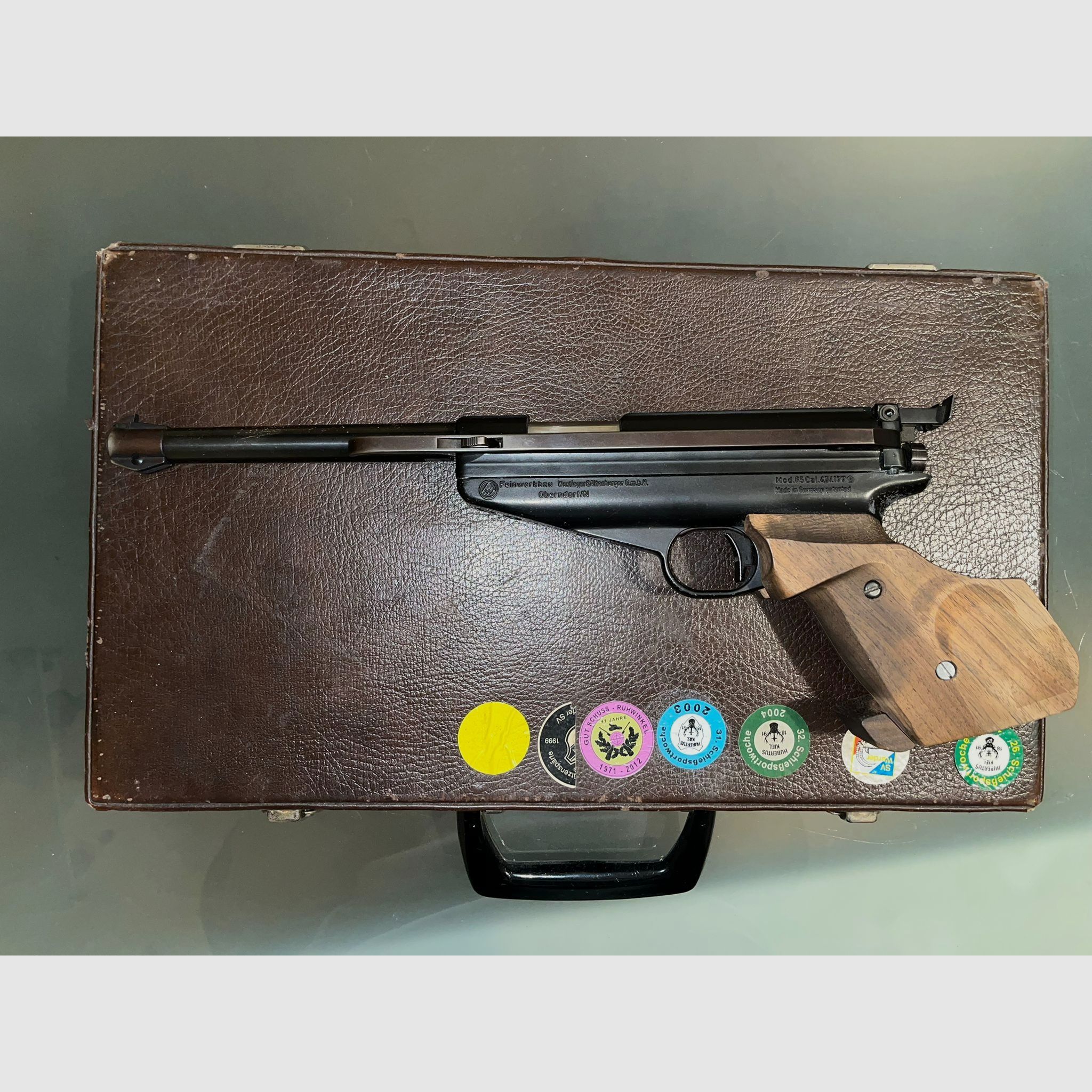 Feinwerkbau Mod. 65 4,5/.177, Federdruck / Seitenspanner