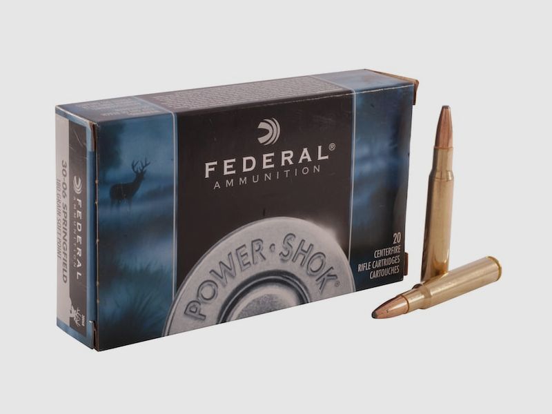 Federal Power-Shok .30-06 Sprg. 180GR JSP 20 Patronen