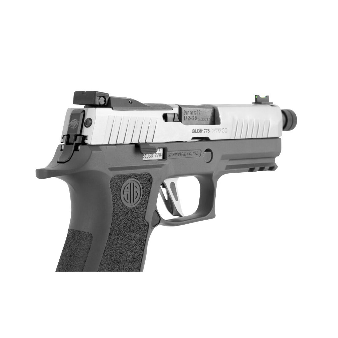 Sig Sauer 9mm Luger - Selbstladepistole	 P320 XCarry Legion Silver Shadow