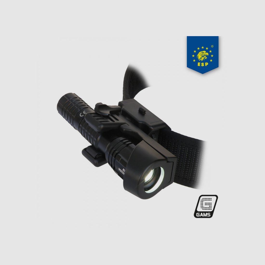 Rotierendes Polymer-Taktikholster für Taschenlampe, Bild 1 von 5