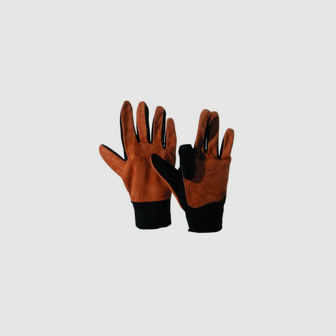 Bruine Leren Handschoenen Model R1065, afbeelding 1 van 2