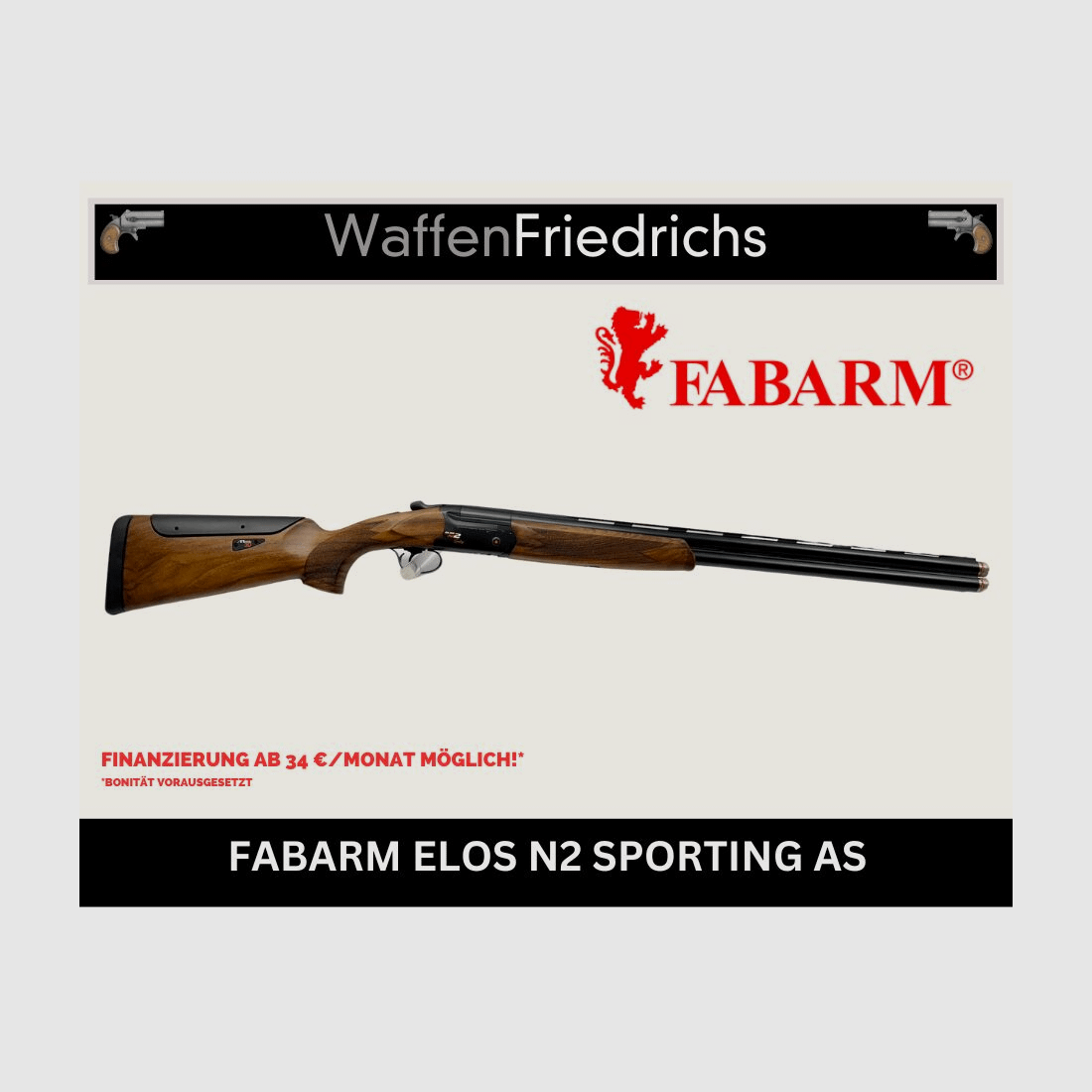 Fabarm ELOS N2 SPORTING AS - BDF - Weapons Friedrichs