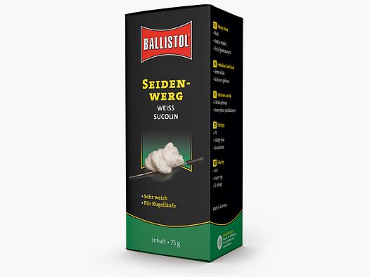 Ballistol Sucolin silk work for ball barrels