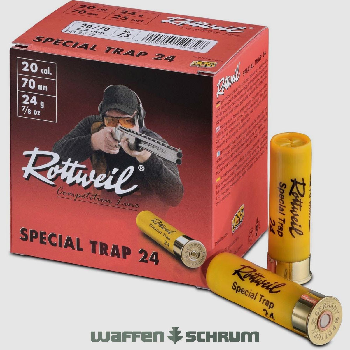 Rottweil 20/70 Special Trap  2,4mm - 24g