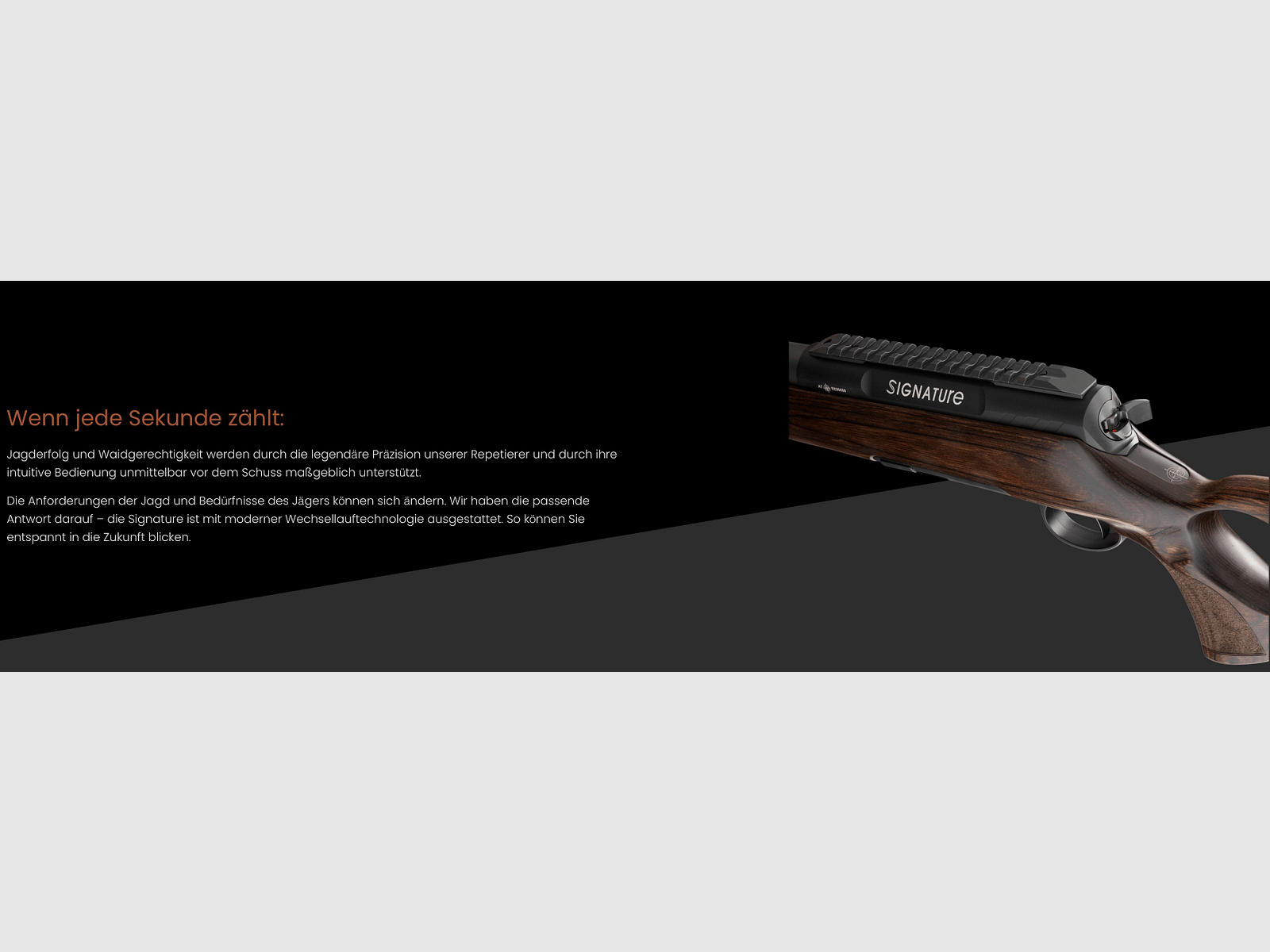 RöWa Rössler repeating rifle Signature Allround Flex 6.5 Creed. Plastic stock M15x1