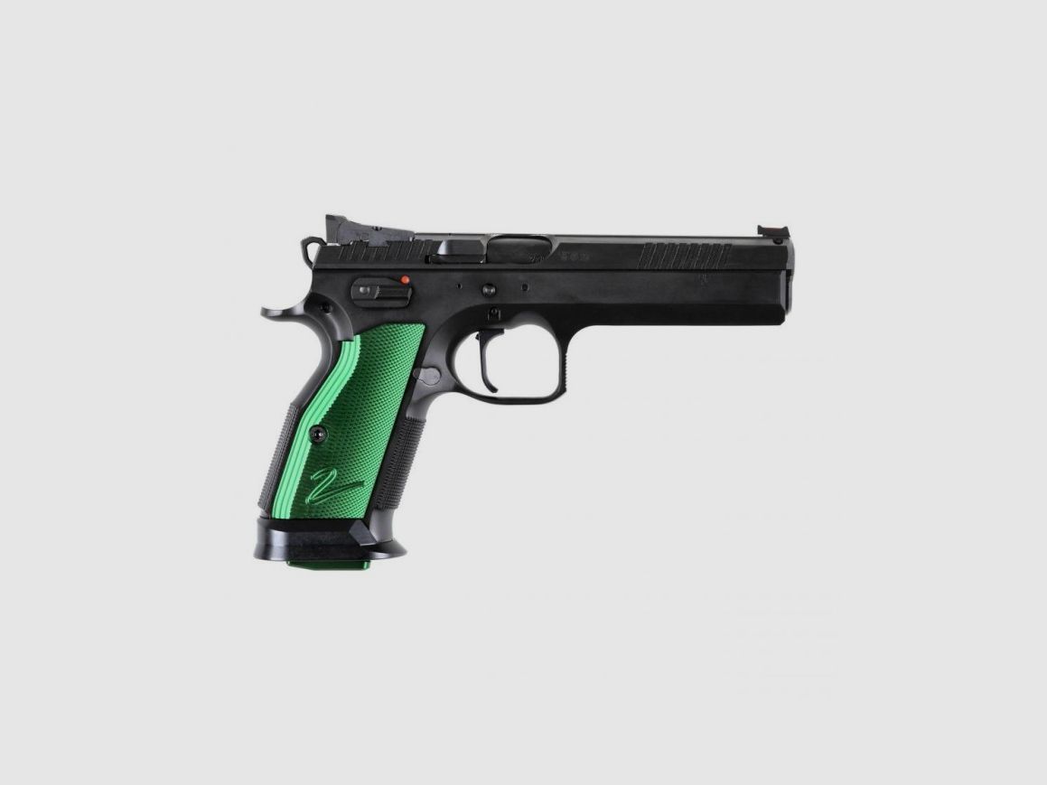 CZ TS 2 RACING Green Pistole Kal. 9x19, Bild 2 von 4