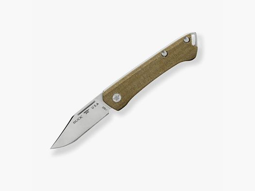 Navaja Buck 250 Saunter Clip Point Verde