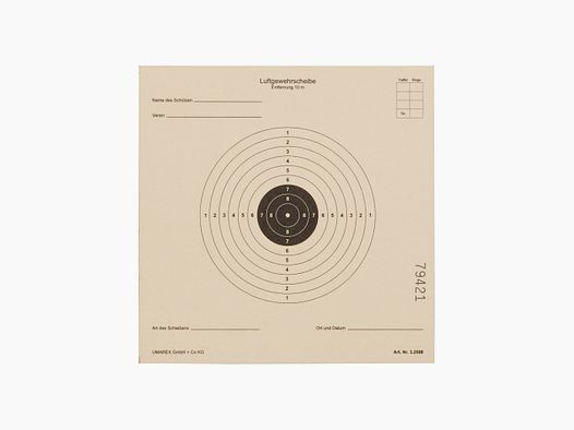 Umarex Luftgewehr-Zielscheibe, Kaliber