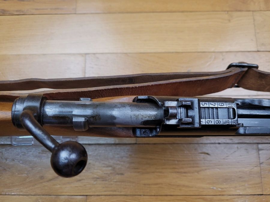 Remarquable MAS 36 1er type et non modifié 1939 – 7,5×54 MAS – Mono matricule – Excellent canon – Bretelle – clips disponibles – TBE +, image 23 sur 28