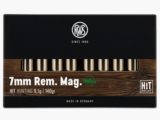 RWS 7 mm Rem. Mag. Hit 140 gr. - 20 Stk.