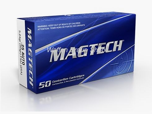 Magtech .25AUTO FMJ 50GRS A50 #25A