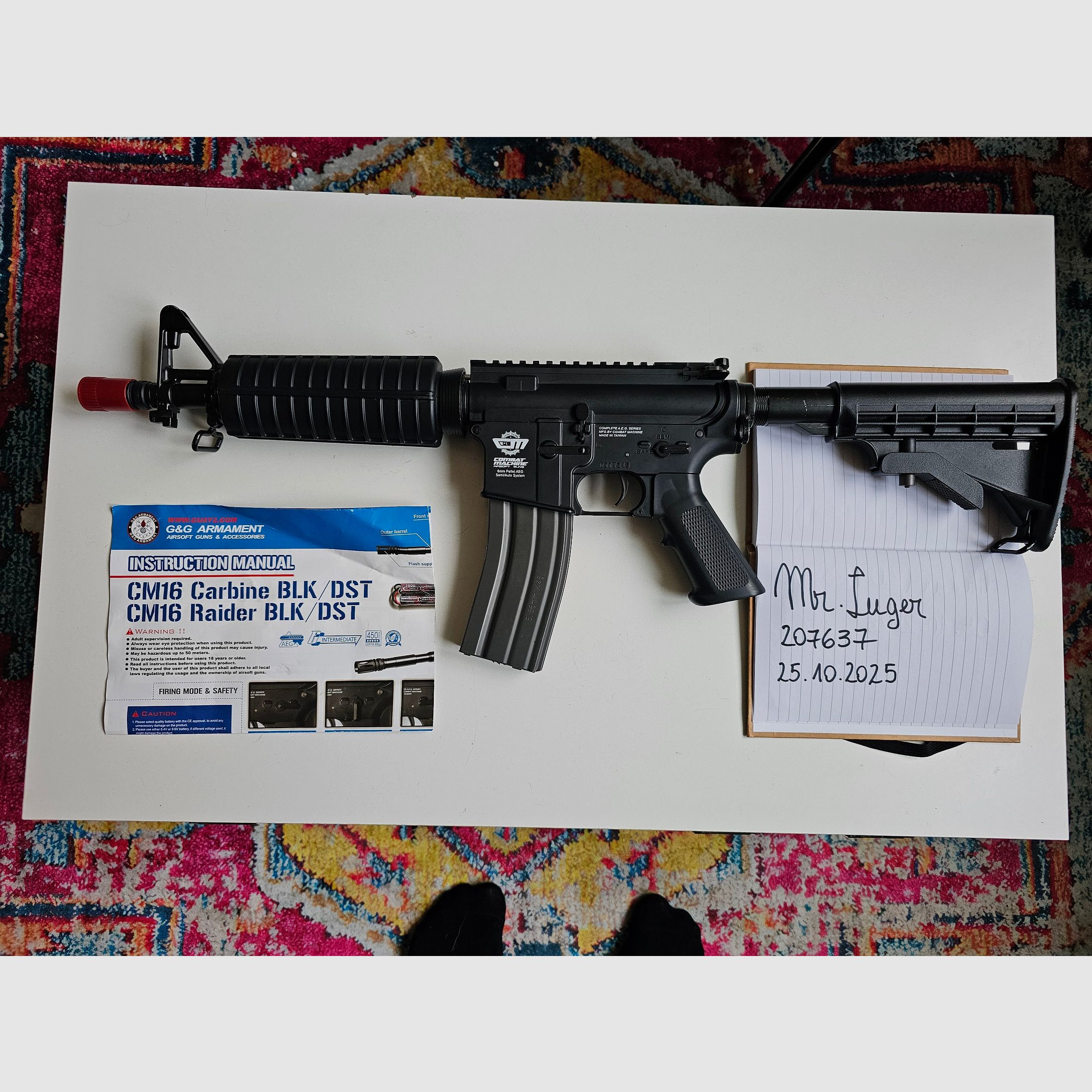 G&G CM16 (M4A1 CQB 10,5)