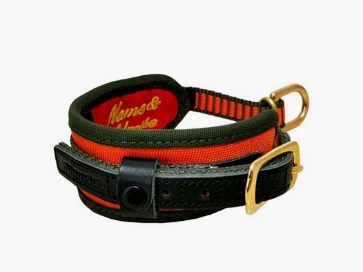 Collar Niggeloh DeLuxe Naranja y verde XS