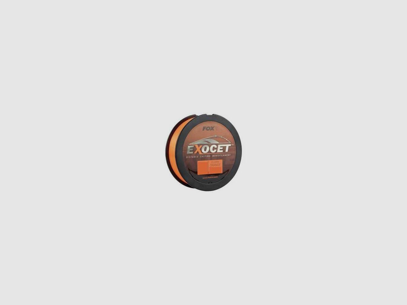Nylon Fox Exocet Fluoro Orange Mono 0,26 mm 10 lb 1000 m