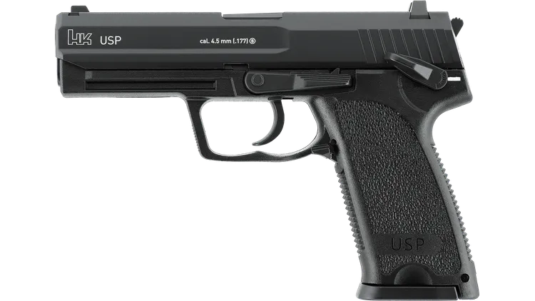 CO₂ pistol Heckler & Koch USP STEEL 177 BBS