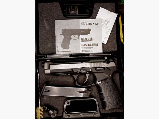 Zoraki 918-P TR-2024 9mm P.A.K. Titan (PTB 1072) Z 918