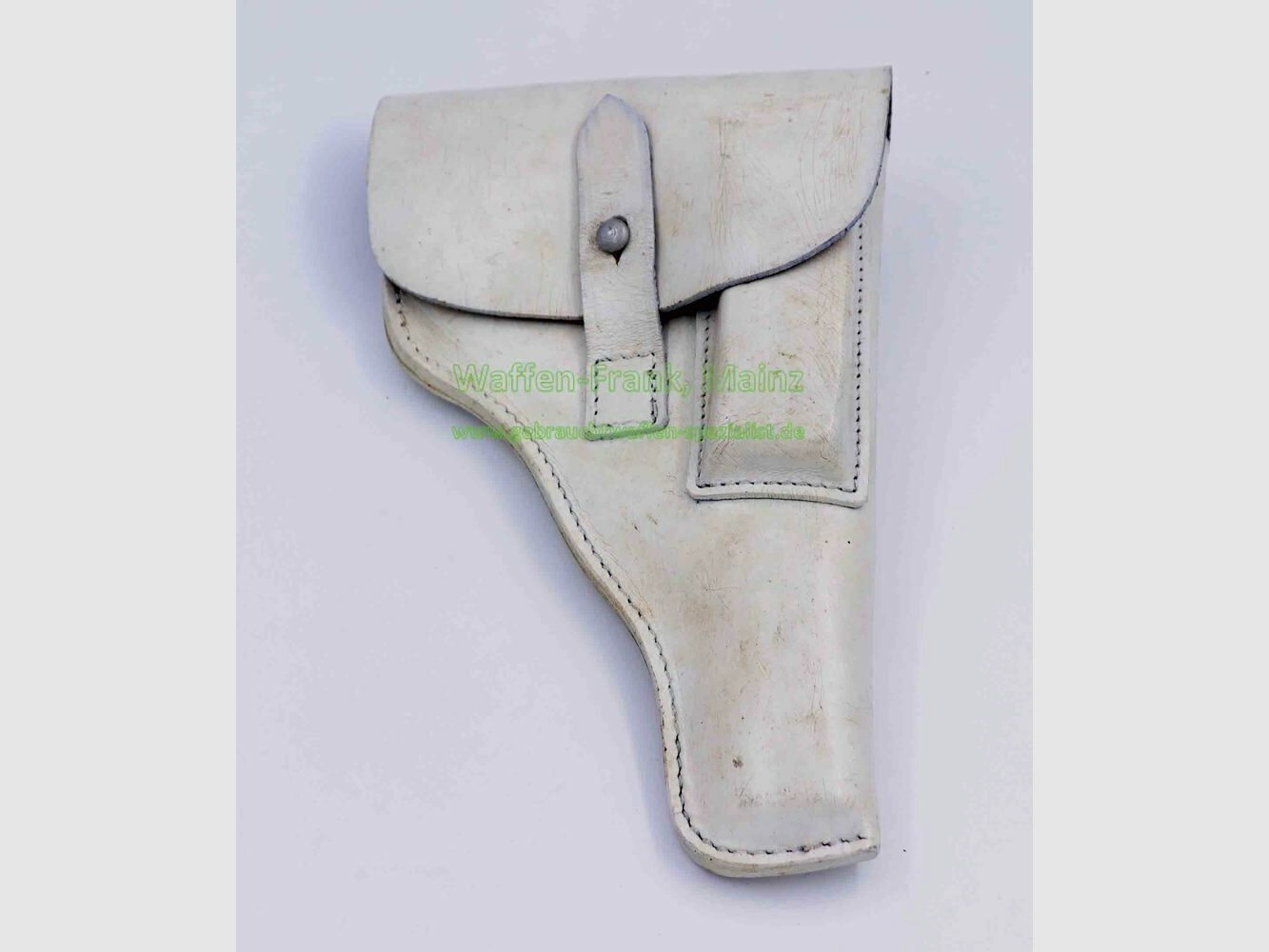 AKAH-(Fa. Albrecht Kind) Gürtleholster BW/MP Weiß für P1/P38