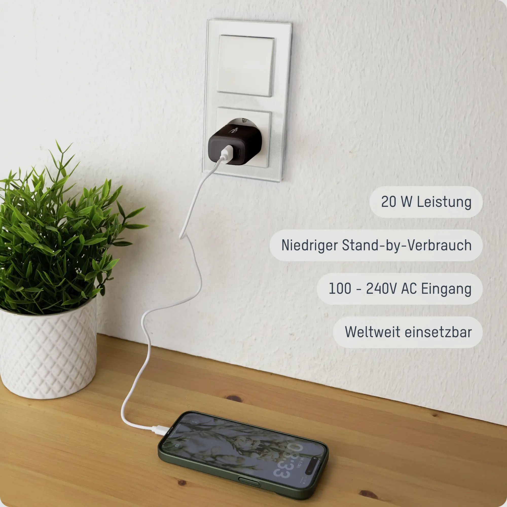 Ansmann Home Charger USB Snellader