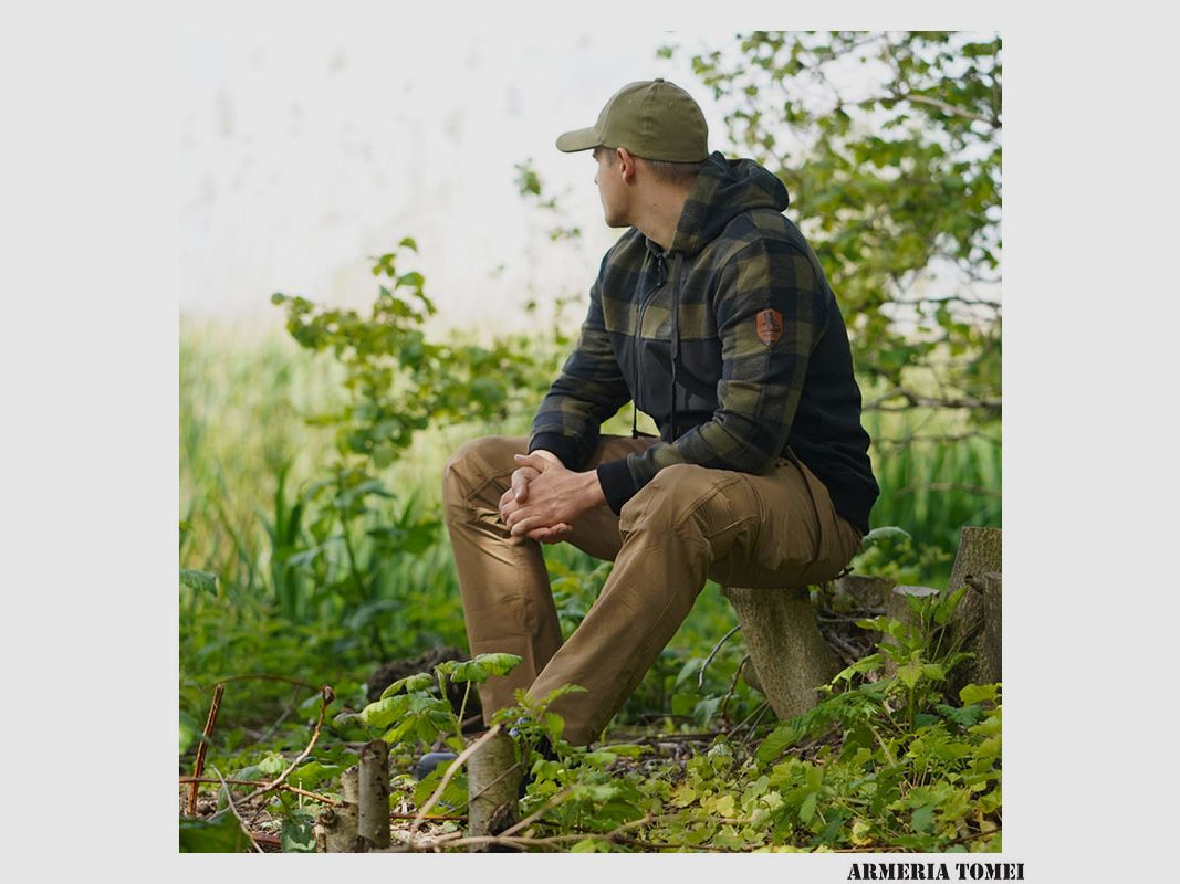JACKET – FOSTEX – LUMBERSHELL JACKET Black/Olive, image 4 of 4