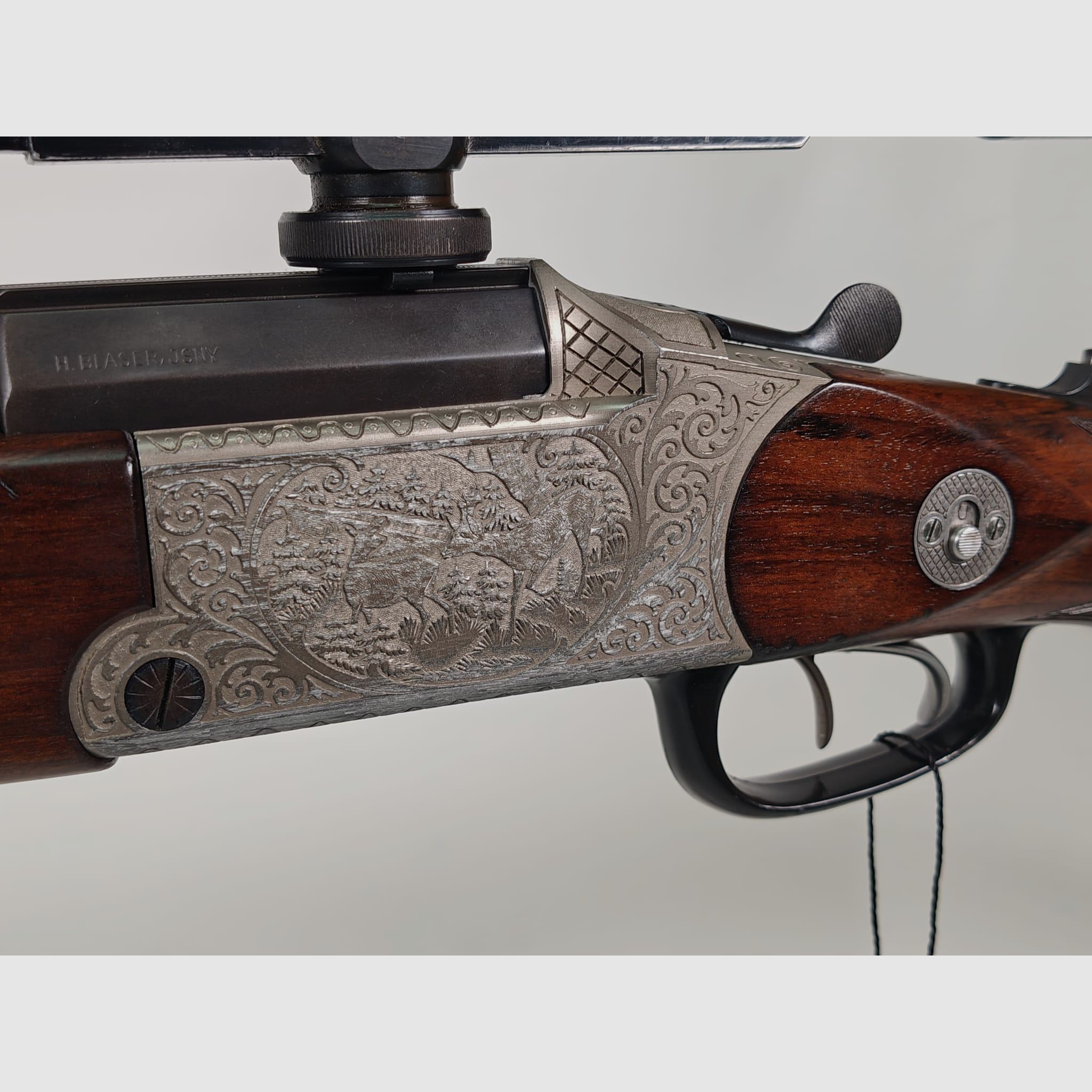 Blaser BS 75 Bergstutzen .223 Rem. / .30-06 avec Zeiss Diavari et montage d’origine
