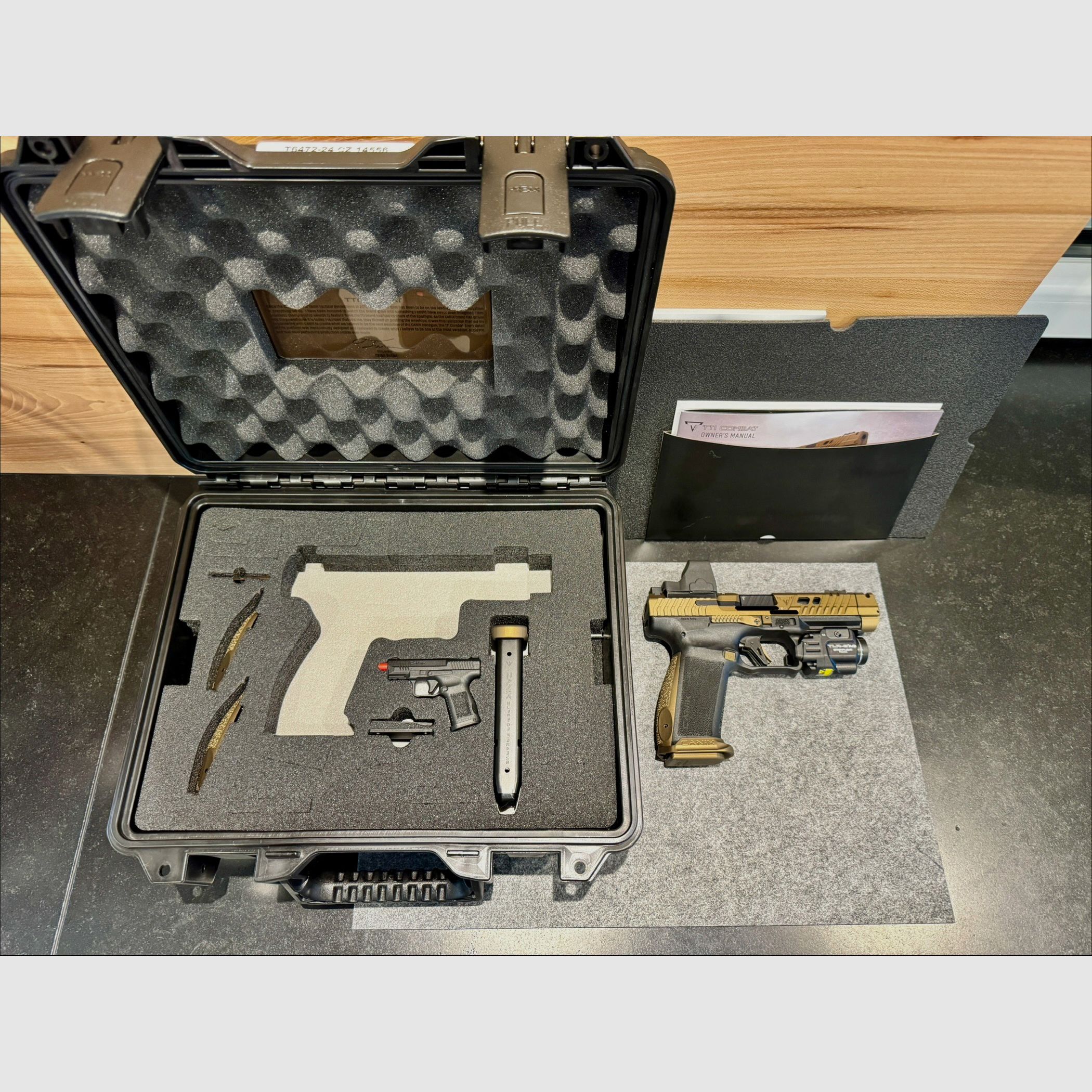 Canik TP9  TTI Combat Taran Tactical 9x19mm