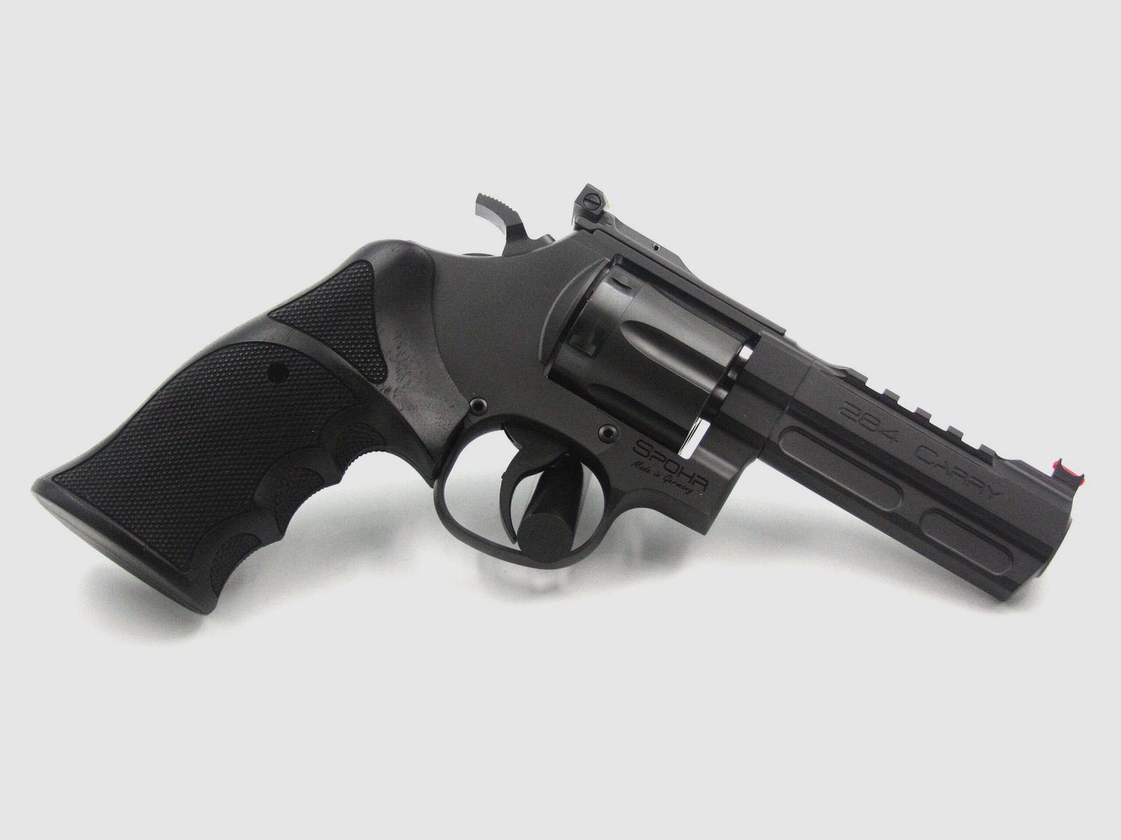 Spohr 284 Carry Revolver, PVD Black, .357 Mag., 4" Barrel, image 2 of 2