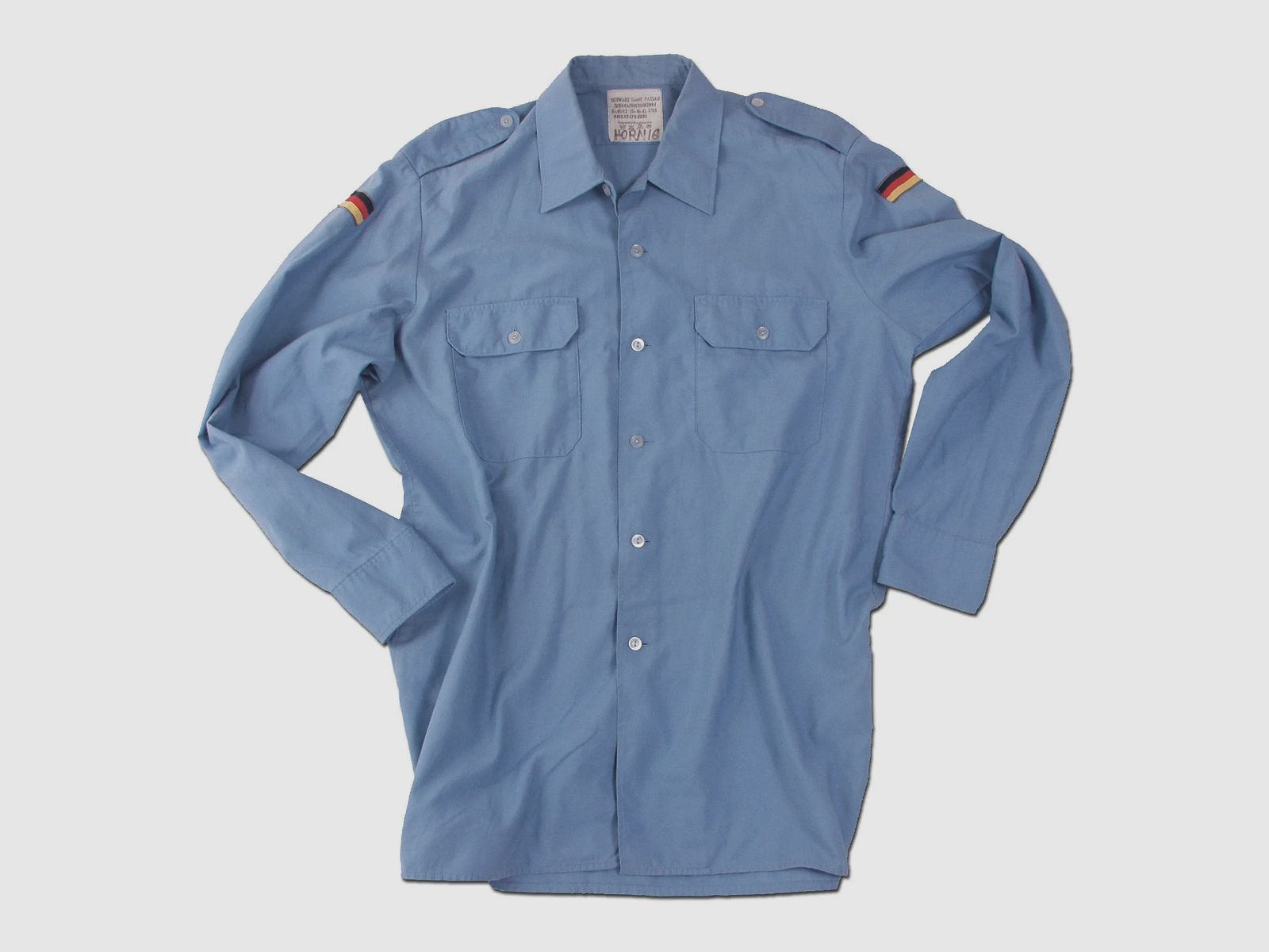 Bundeswehr Original BW Marine Bordhemd gebraucht