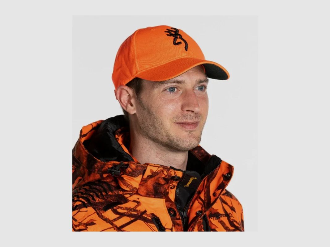 BROWNING 3D SAFETY ORANGE KAPPE, Bild 2 von 2
