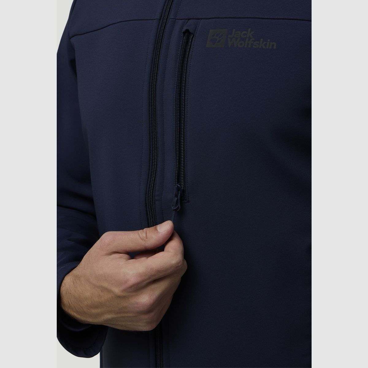 JACK WOLFSKIN Whirlwind Men Softshelljacke Herren Night Blue