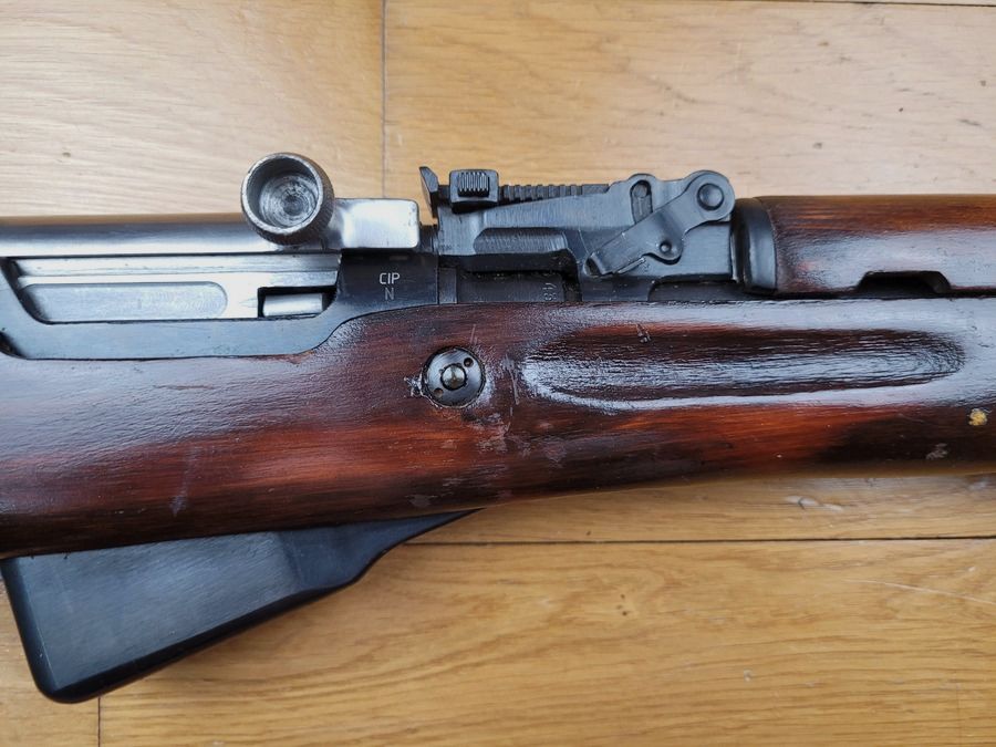 Sehr schöne Selbstladebüchse SKS 45 – URSS – Tula 1953 – Kal. 7,62X39 – 10 Schuss – Noch in seiner Cosmoline – Neuwertig, Bild 12 von 26