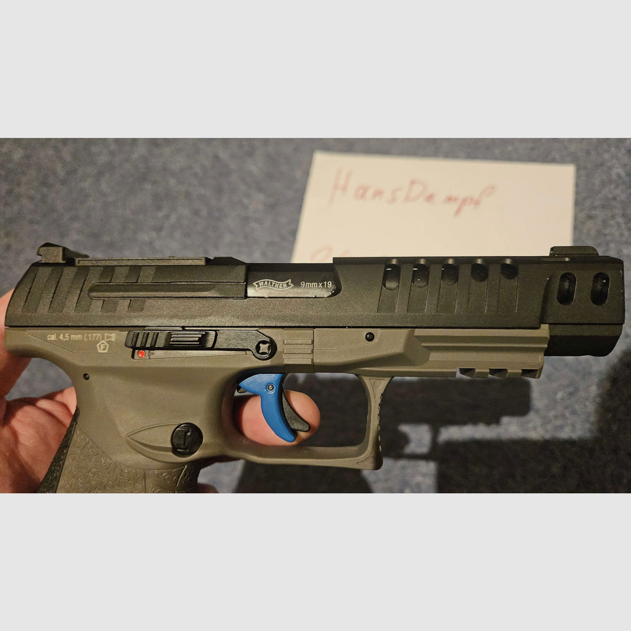 Walther CO2 pistol Walther Q5 Match 5