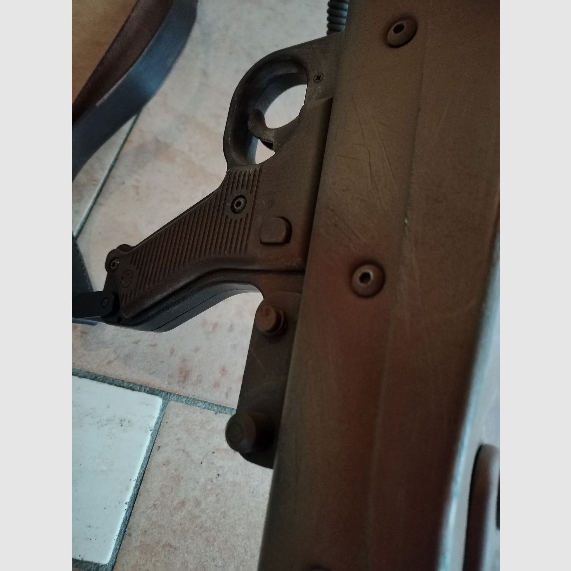 Airsoft MG42 custom Normandy Tarnanstrich AEG WW2